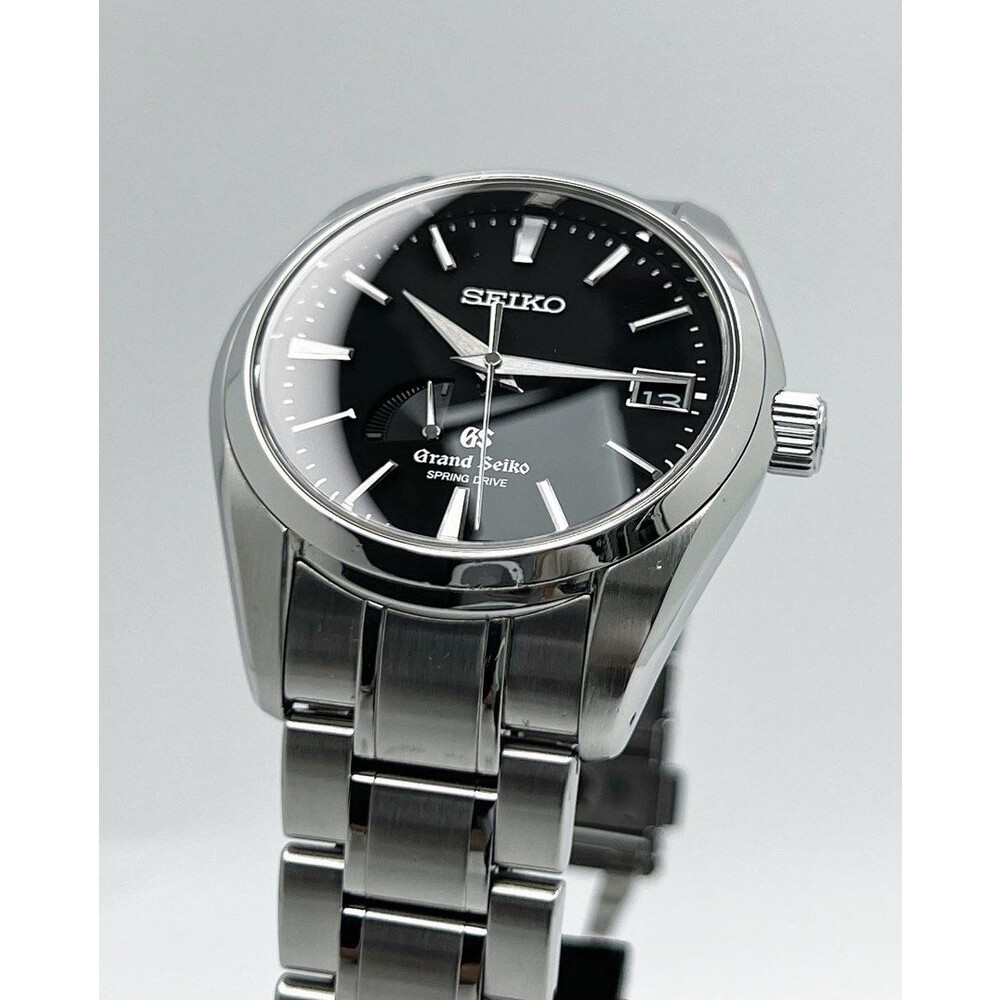 41mm 2018 Grand Seiko SBGA003 Spring Drive Black Dial E S Watches